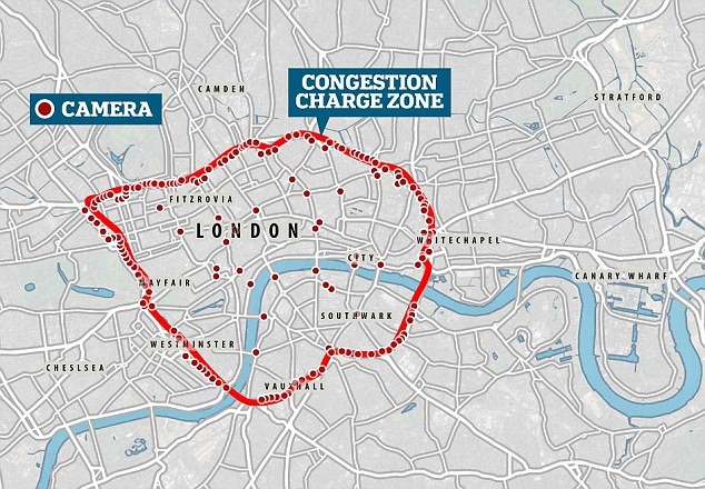 Congestion Charge Zone De Londres TransportShaker